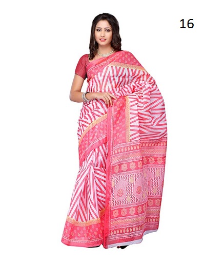 Cotton Printed Saree