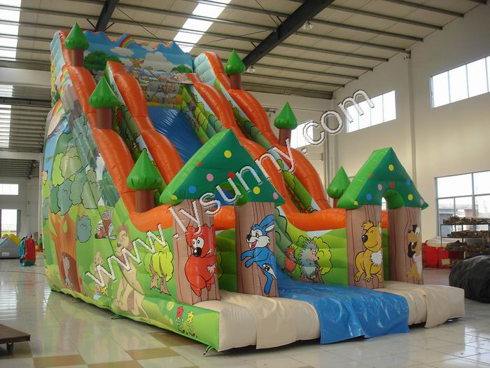 PVC Material Inflatable Slide(IS-011)