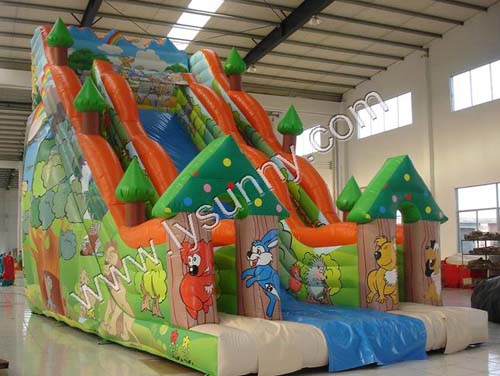 PVC Material Inflatable Slide(IS-017)