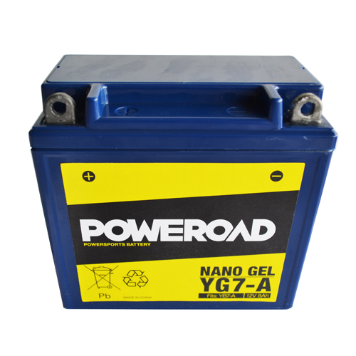 True Nano GEL Motorcycle Battery YG7C-A