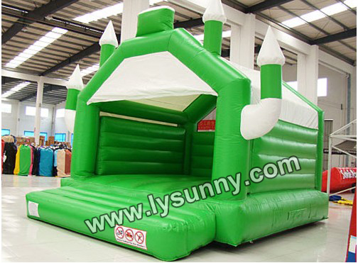 CE proved Inflatable Green Bouncer Castle(IB-021)