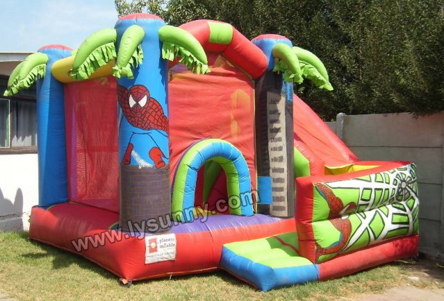 CE proved Inflatable Bouncer with Slide(IB-028)
