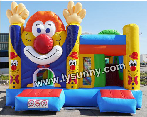 CE proved Inflatable Castle-Large Clown(IB-060)