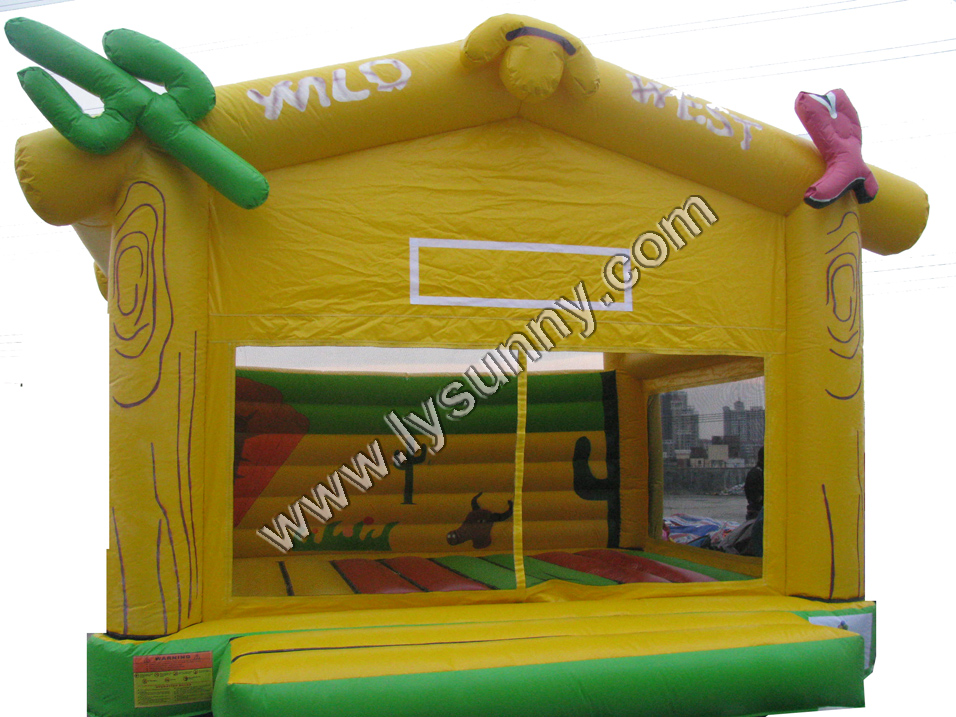 CE proved Inflatable yellow Castle(IB-081)