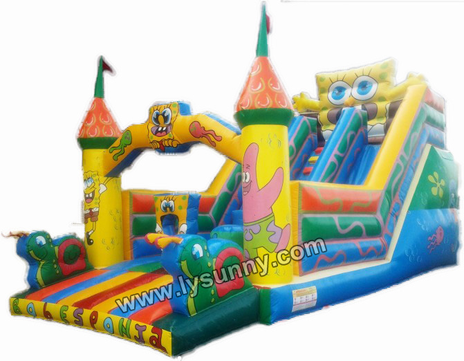 CE proved Inflatable Spongebob Theme Slide(IS-025)