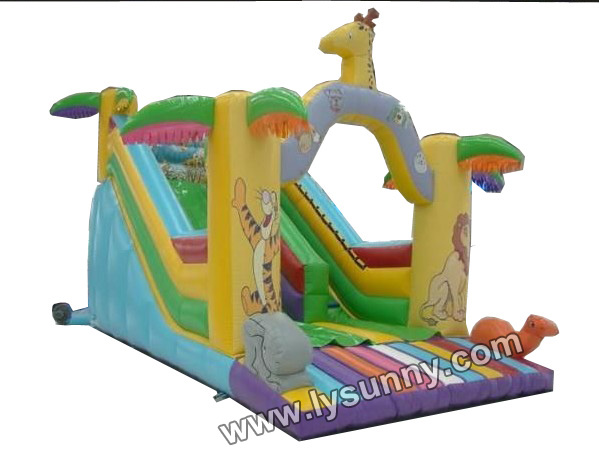 CE proved Inflatable cartoon Slide (IS-034)