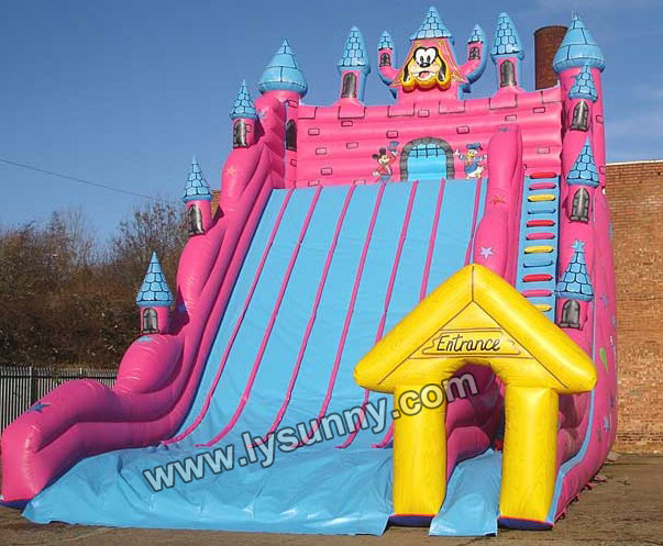 CE proved Inflatable the Donald Duck Pink Slide (IS-042)