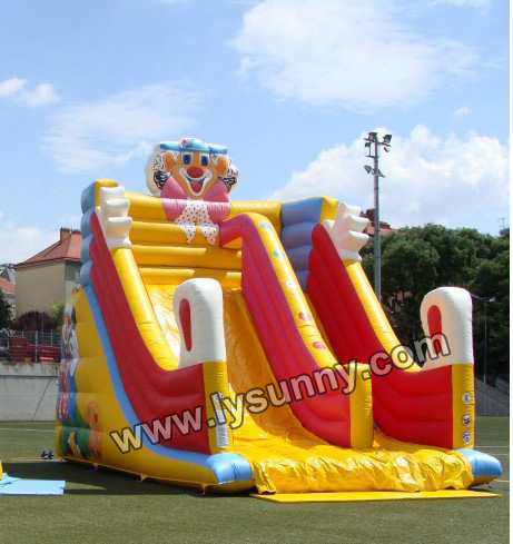 CE proved Inflatable Clown Slide (IS-048)