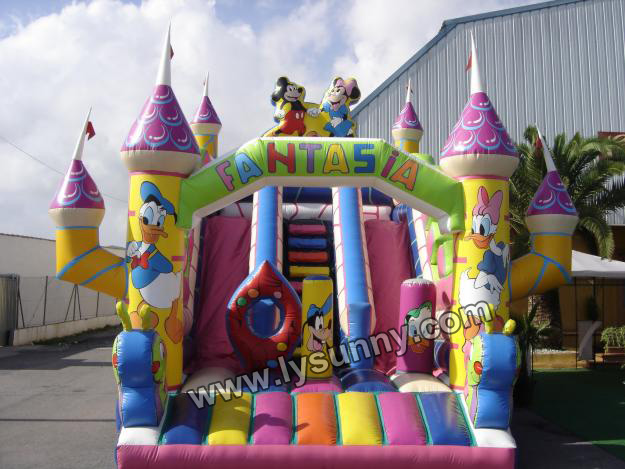 CE proved Inflatable Desney Slide (IS-052)