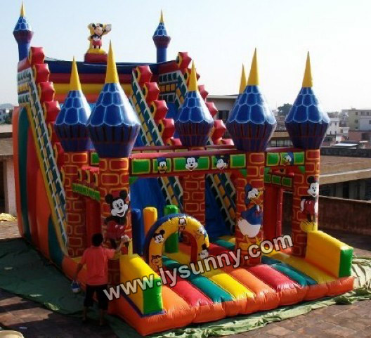 CE proved Inflatable Desney Slide (IS-057)