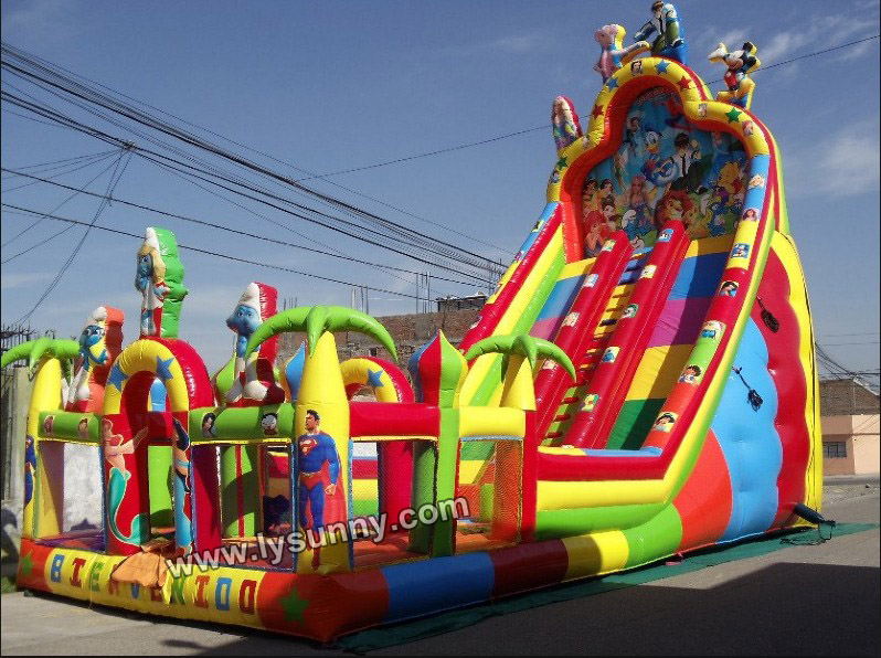 CE proved Inflatable Mixed Slide (IS-058)