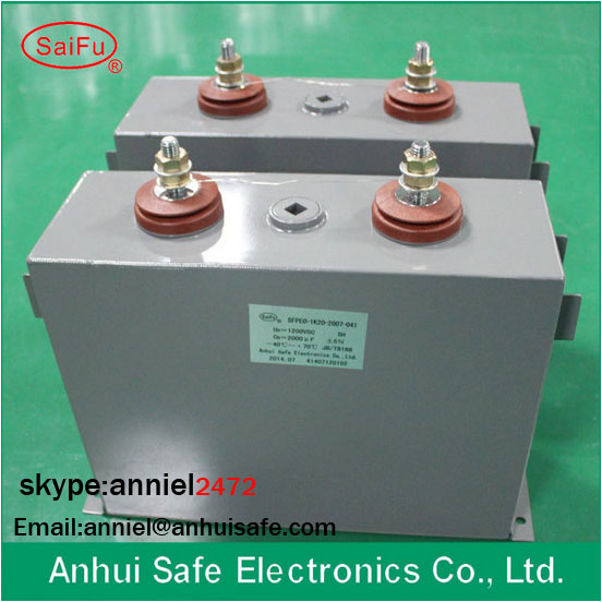 oil capacitor for energy storage low voltage power industry capacitor