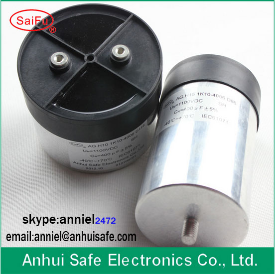 Photovoltaic wind power cylinder DC LINK capacitor