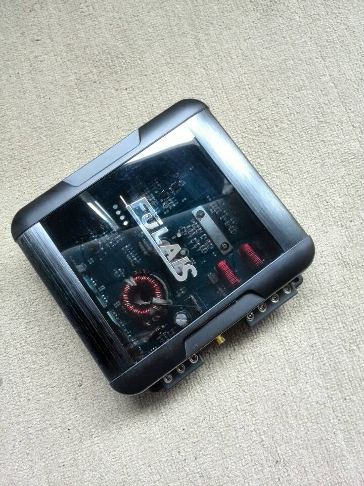 Small size Digital 75W 2 Channel Car Amplifier with transparent top cover