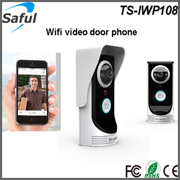 Android/IOS APP support motion detection door unlocking IR intercom doorbell Wifi video door phone