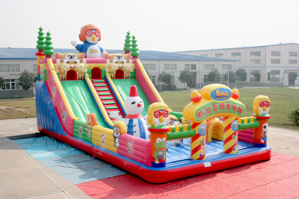 0.55mm PVC tarpaulin inflatable funland(IF-009)