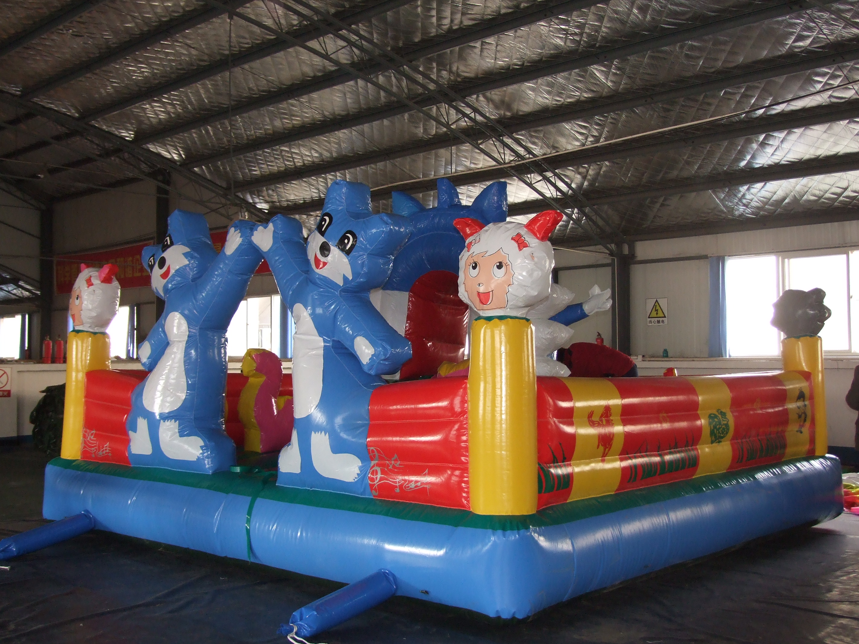 LYSUNNY CE Certificate inflatable fun city(IF-025)