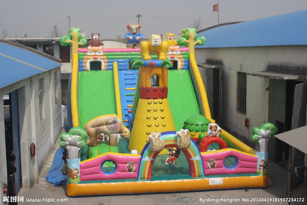 LYSUNNY CE Certificate inflatable fun city(IF-028)
