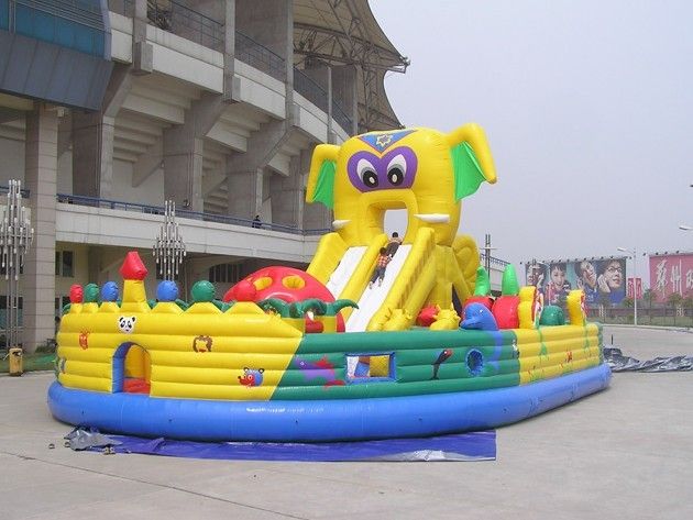 LYSUNNY CE Certificate yellow inflatable fun city(IF-039)