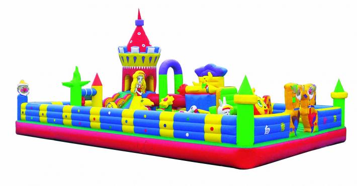 LYSUNNY CE Certificate yellow inflatable fun city(IF-044)
