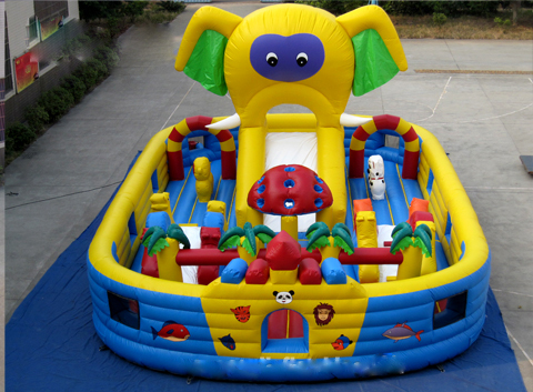 LYSUNNY CE Certificate wonderful design inflatable fun city(IF-047)