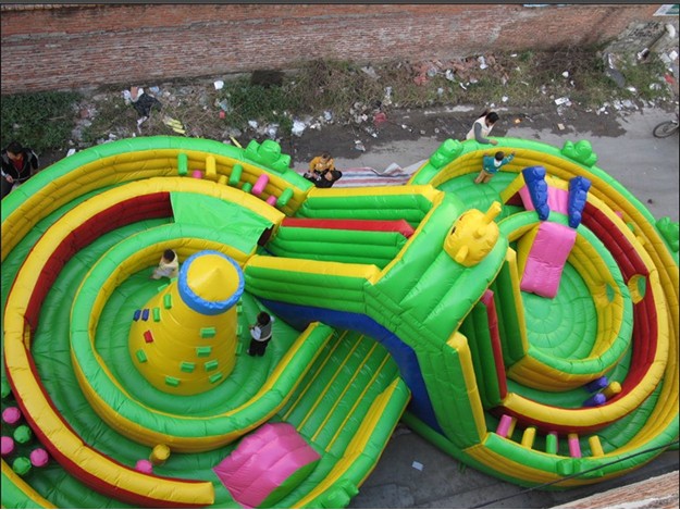 LYSUNNY CE Certificate inflatable funland slide(IF-053)