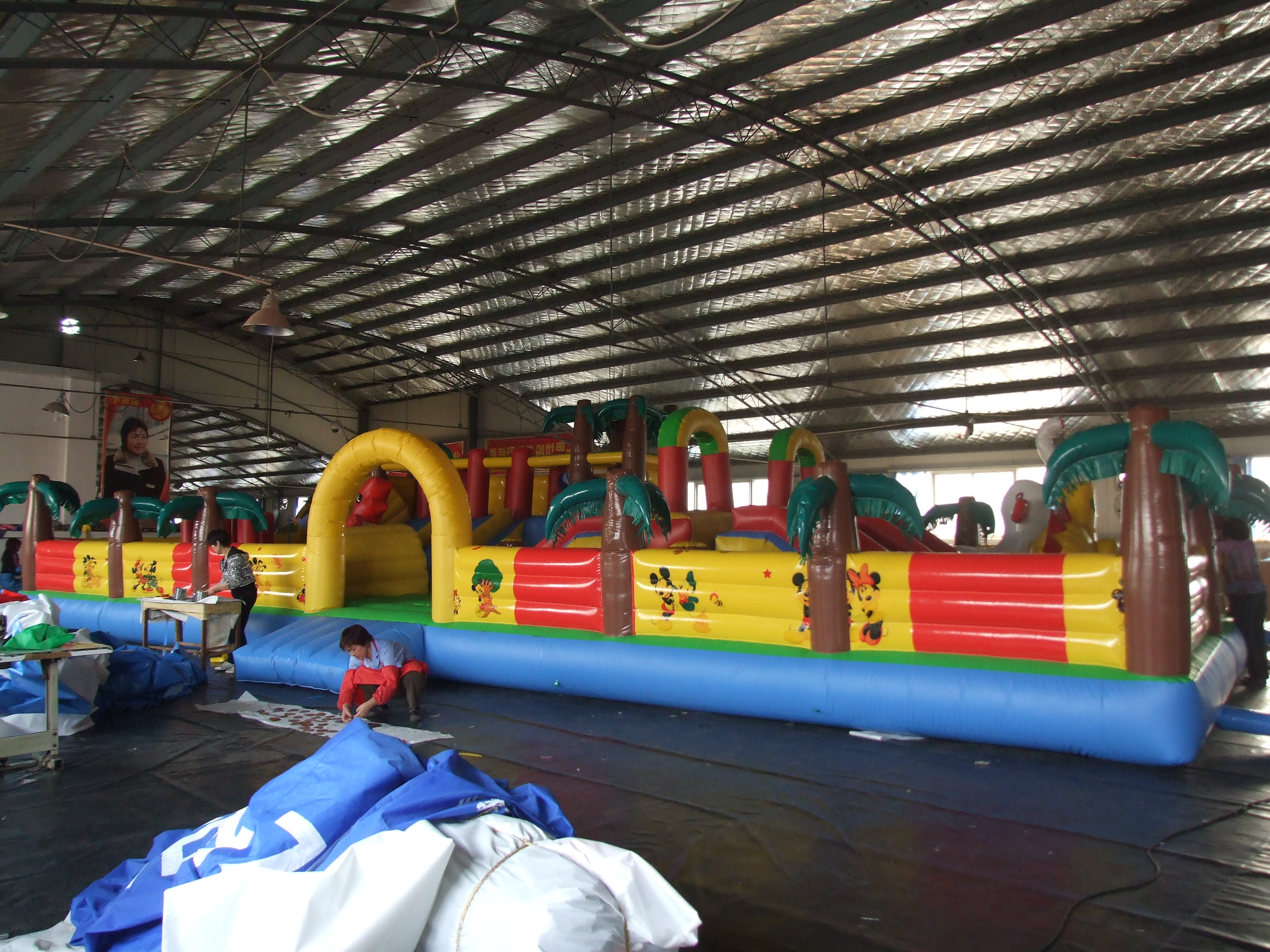 LYSUNNY CE Certificate inflatable funland slide(IF-058)
