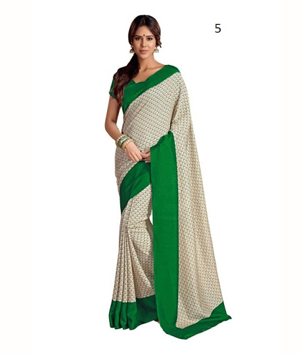 Buy Online Printed Art Silk Saree