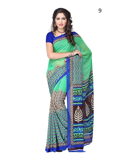 Good Looking Fancy Chiffon Saree
