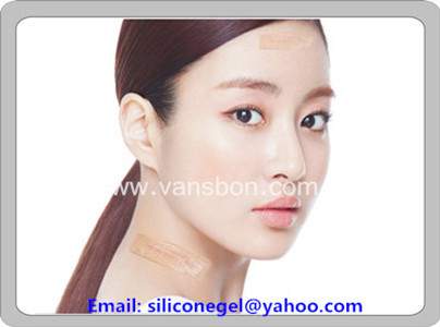 Reusable self-adhesive silicone scar sheet