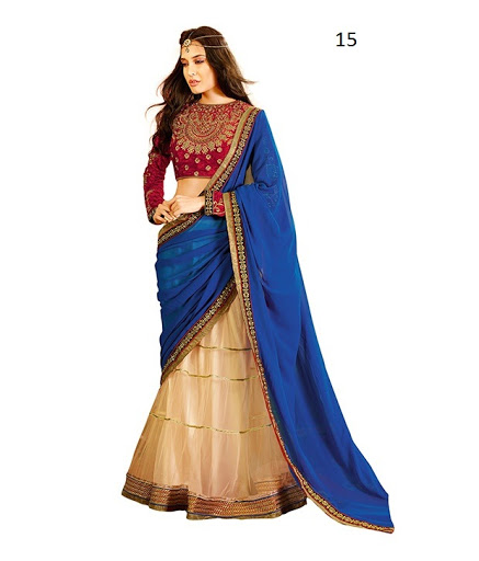 Wedding Wear Designer Lehenga Saree