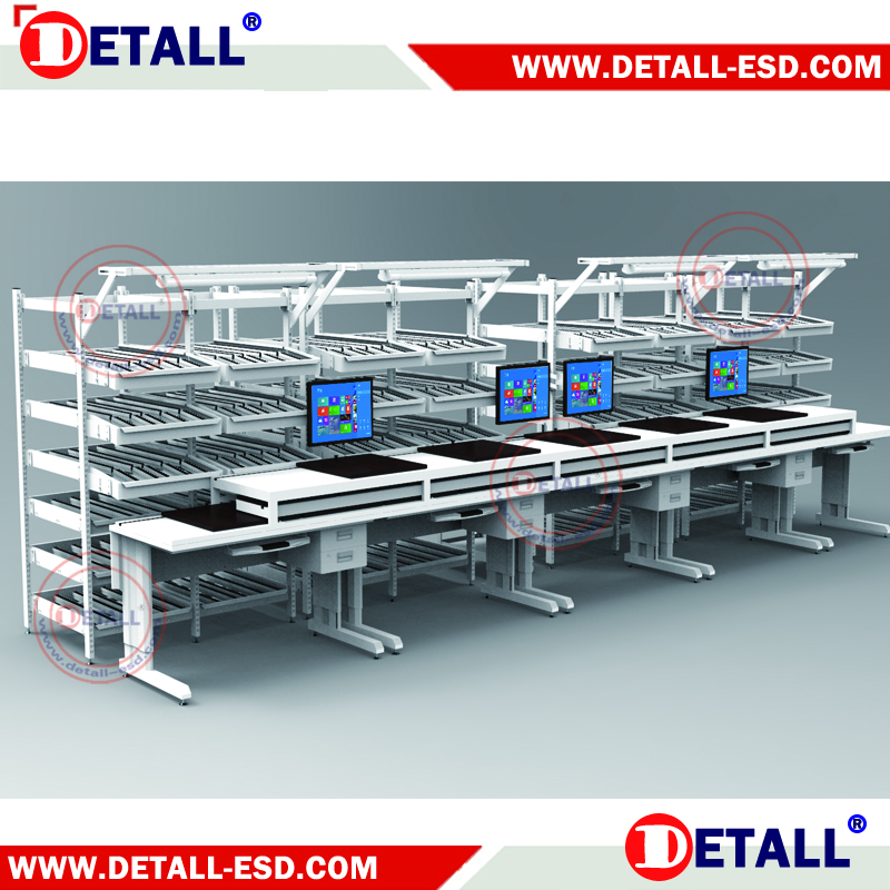 durable antistatic factory workbench for Samsung repairing