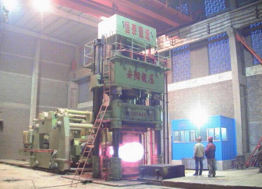 Hydraulic Open Die Forging Press with Forging Manipulator