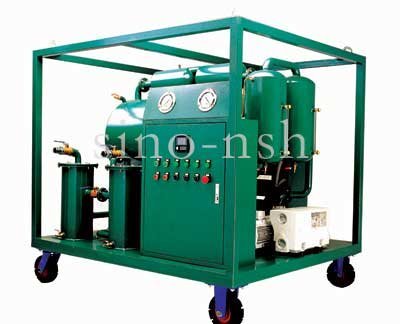 VFDâ€”double stage high efficiency vacuum insulation oil purifier