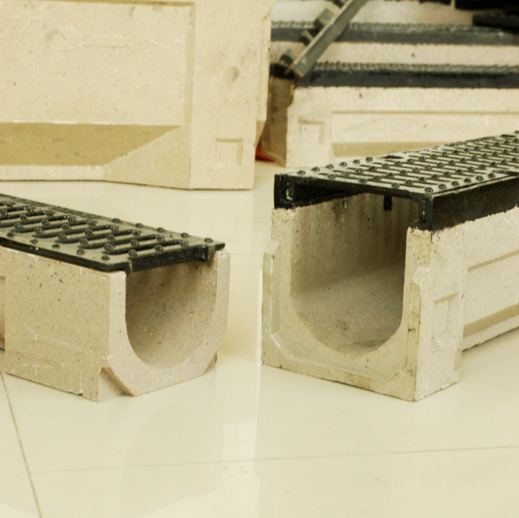 liner polymer concrete trench drain