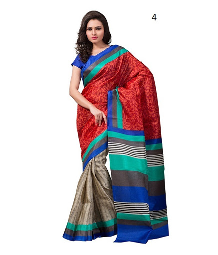 Vibrant Looking Designer Saree