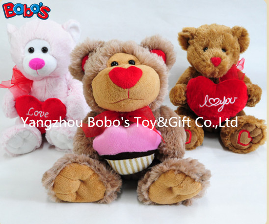 Soft Plush Stuffed Teddy Bear Toy As Valentine's Day Gift