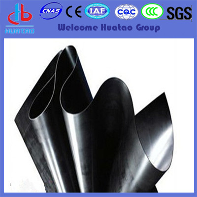 Black HDPE geomembrane