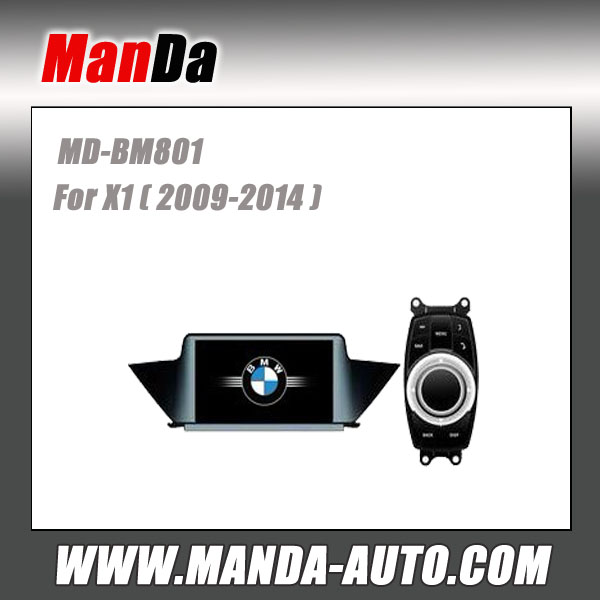 Double Din Car DVD For BMW X1 E84 2009-2014 Support DVR HD touch screen audio video player with gps