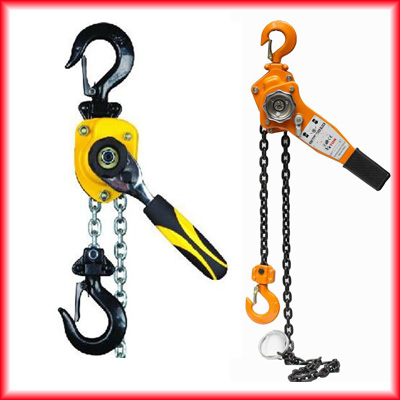 Lever chain hoist manual instruction and classify