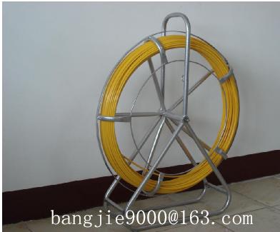 Hand-held fiberglass duct rod