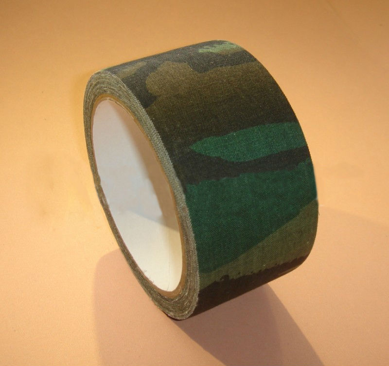 Excellent flexibility strong adhesion camouflage duct tape