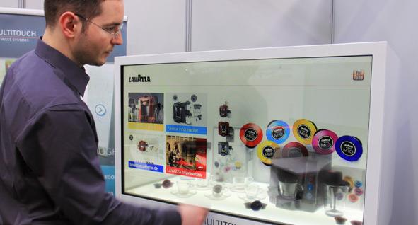 TFT Transparent LCD Display box for product advertising