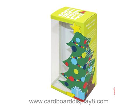 Custom Designed Paper Gift Box with PVC Clear Window