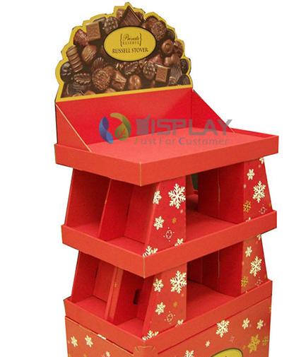 Powerful Eco-friendly Cardboard Display Units For Chocolate