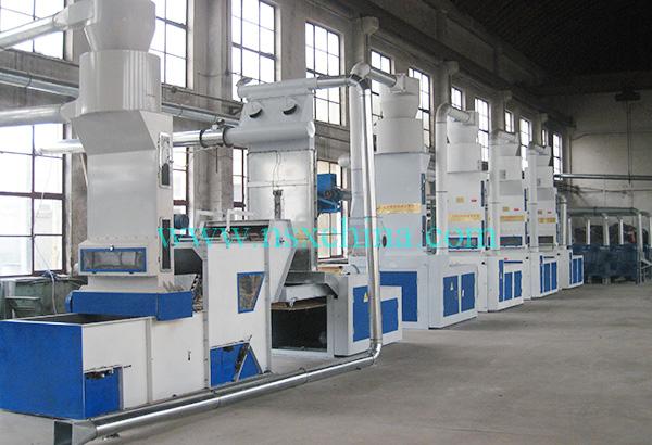 NSX-FS500 Cotton Waste Recycling Machine Textile Recycling Machine