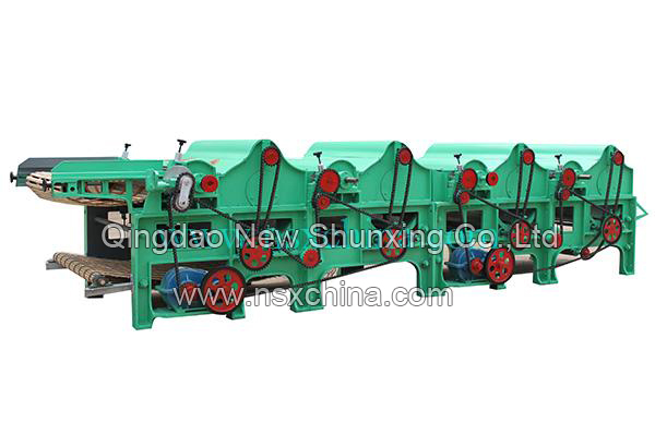 NSX-QT410 Four Roller Cotton Waste Recycling Machine Textile Recycling Machine