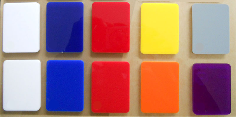 Colorful Acrylic plate