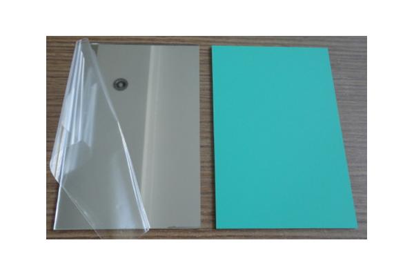 Mirrored acrylic plate