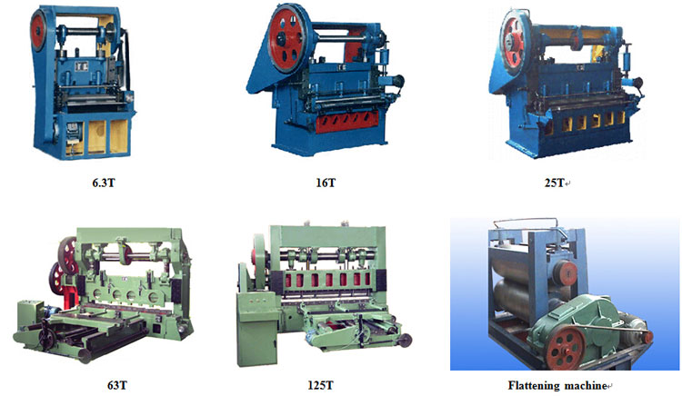 Crimped wire mesh machine